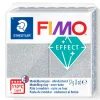 Fimo effect glitter modelleire 57 g – silver 812