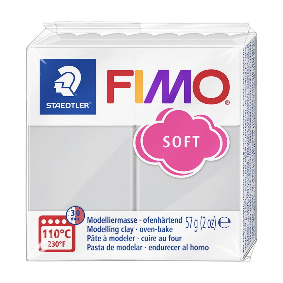 Fimo Soft 57 g Dolphin Grey