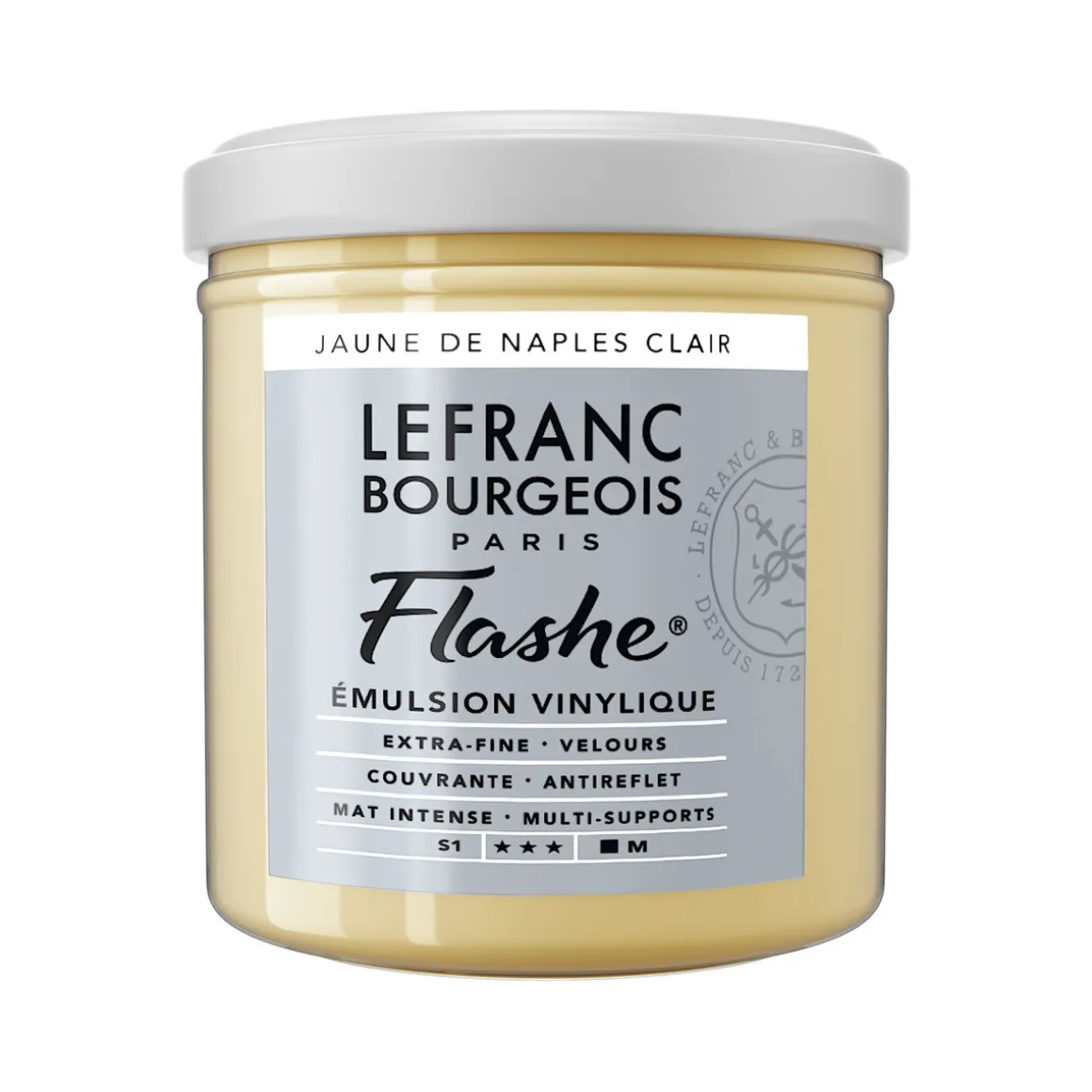 Flashe vinylmaling 125 ml Naples Yellow Light 887