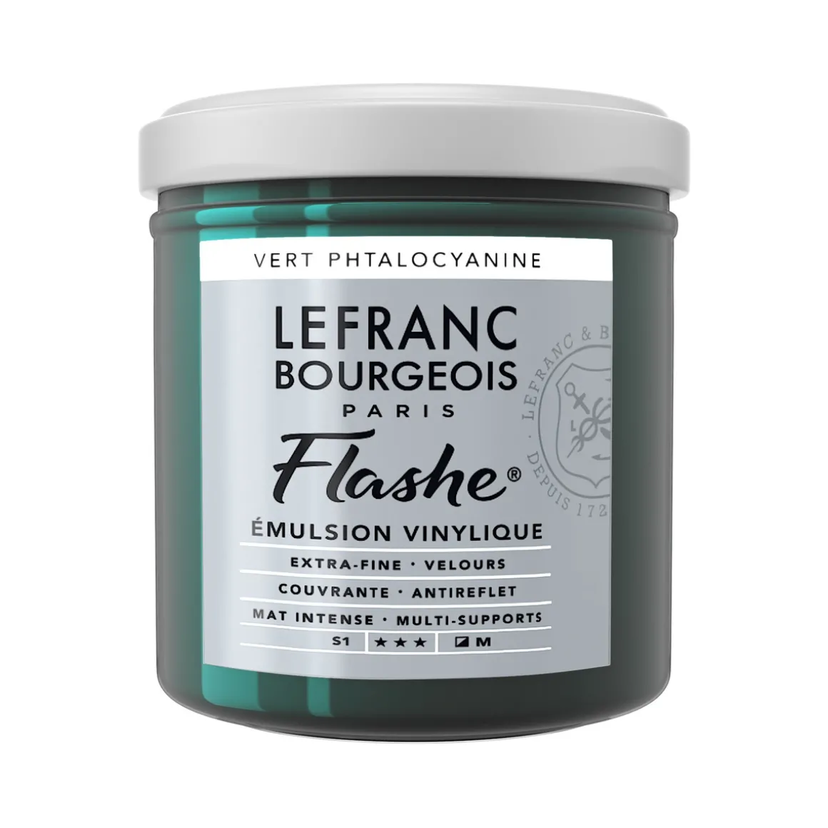 Flashe vinylmaling 125 ml Phthalocyanine Green / Armor Green 598/512