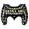 Folieballong level up håndkontroll, 60×45 cm – perfekt for gameren!