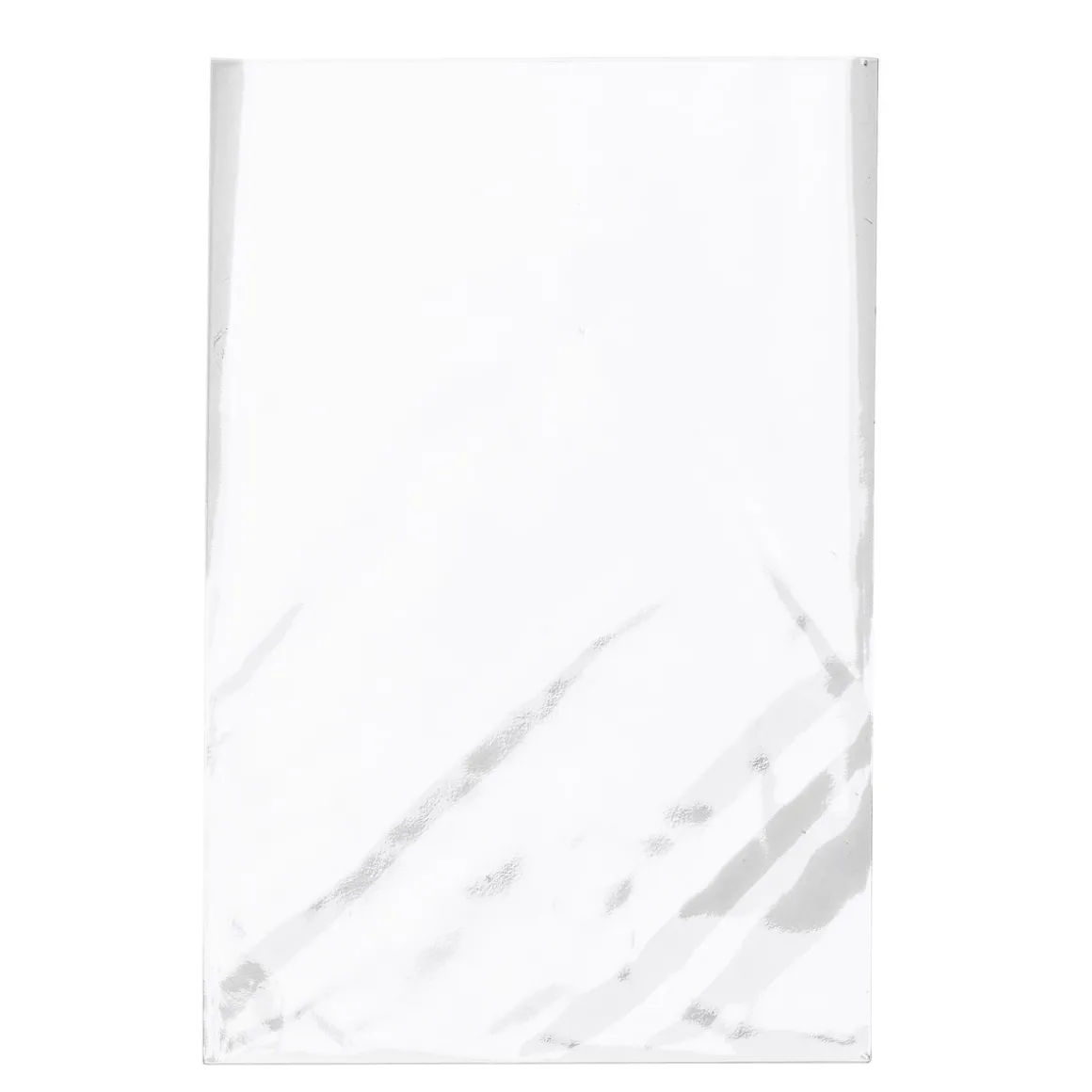 Foliert gavepose flat, transparent 20 stk. Mål: 10×15 cm