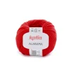 Garn Alabama 50 g rød