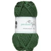 Garn Chunky Acrylic 50 g mørkegrønn