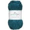 Garn Chunky Acrylic 50 g petrol