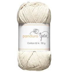 Garn Cotton 8/4 50g Beige