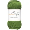 Garn Cotton 8/4 50g Grønt