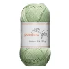 Garn Cotton 8/4 50 g mintgrønn