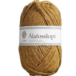 Garn Istex Alafosslopi 100 g gul – 9964 Golden heather