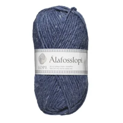 Garn Istex Alafosslopi 100 g mørk denim – 0010 Denim heather
