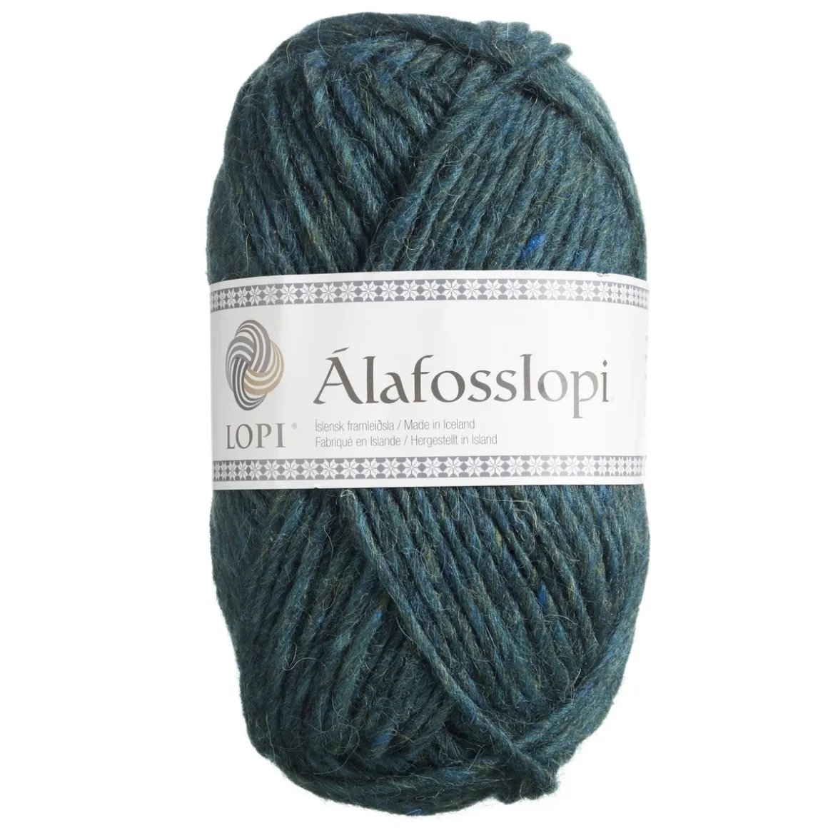 Garn Istex Alafosslopi 100 g petroleum – 9967 Teal heather