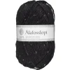 Garn Istex Alafosslopi 100 g svartmelert – 9975 Black tweed