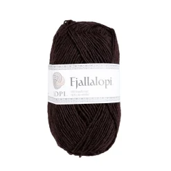 Garn Istex Fjallalopi 50 g mørkebrun – Deep brown 3003