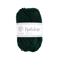 Garn Istex Fjallalopi 50 g mørkegrønn – Green energy 3030