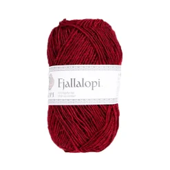 Garn Istex Fjallalopi 50 g rød – Currant 3061