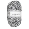 Garn Istex Hosuband 100 g hvit/svart – White-black 0000