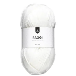 Garn Järbo Raggi 100 g hvit – White 1510