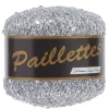 Garn Lammy Paillettes 25 g sølv 401