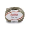 Garn Lin 50 g kaki