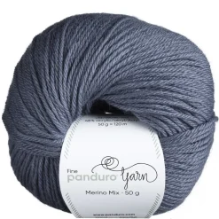 Garn Merino Mix 50g Jeansblått