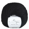 Garn Merino mix 50g Sort