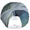 Garn Merino Mix Multi-Coloured 50g blå