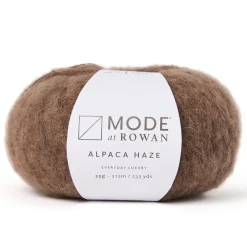 Garn Mode at Rowan Alpaca Haze 25 g – Cocoa 016