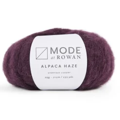 Garn Mode at Rowan Alpaca Haze 25 g – Merlot 020
