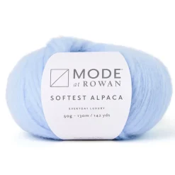 Garn Mode at Rowan Softest Alpaca 50 g – Black 010
