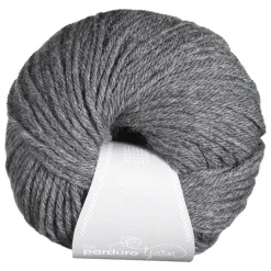 Garn Pure Merino 50g mørk grå