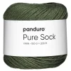 Garn Pure Sock 100 g mørkegrønn