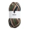 Garn Raggi 100 g brun-grønn