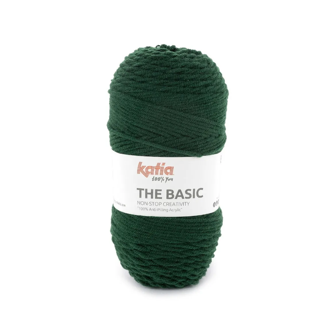 Garn The Basic 50 g mørkegrønn