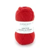Garn United Socks 25 g rød