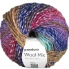 Garn Wool Mix 100 g regnbue