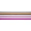 Gavepapir 5-pakning rosa miks med bryst og kraftpapir – 5×2 m, 57 cm bredde