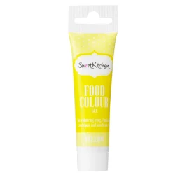 Geléfarge, spiselig næringsmiddelfarge til baking, gul 25 g