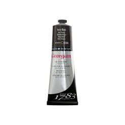 Georgian Oil Colour oljemaling 225 ml Ivory Black 034