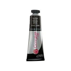 Georgian Oil Colour oljemaling 38 ml Ivory Black 034