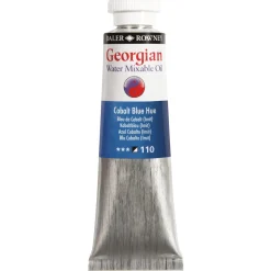 Georgian Water Mixable Oil Colour, vannløselig oljemaling 37 ml Cobalt Blue Hue 110