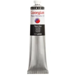 Georgian Water Mixable Oil Colour, vannløselig oljemaling 200 ml Payne’s Grey 0065