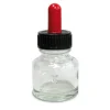 Glassflaske 30 ml med pipette