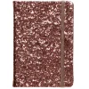 Glitrende notatblokk A6 (105×150 mm) med 80 linjerte ark