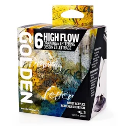 Golden Artist High Flow Acrylics Drawing & Lettering Set #948