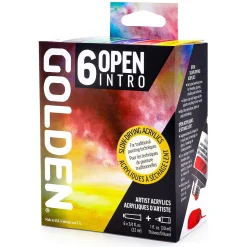 Golden Artist Open Acrylics Intro Set #055