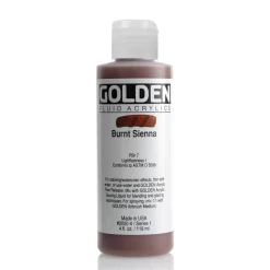 Golden Fluid Acrylics 118 ml - 2020 Burnt Sienna
