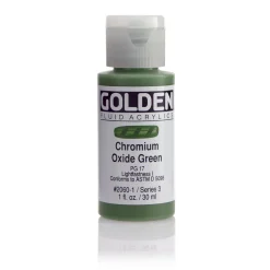 Golden Fluid Acrylics 30 ml - 2060 Chromium Oxide Green