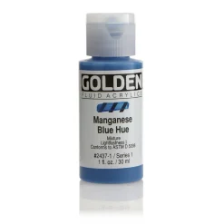 Golden Fluid Acrylics 30 ml - 2437 Manganese Blue hue