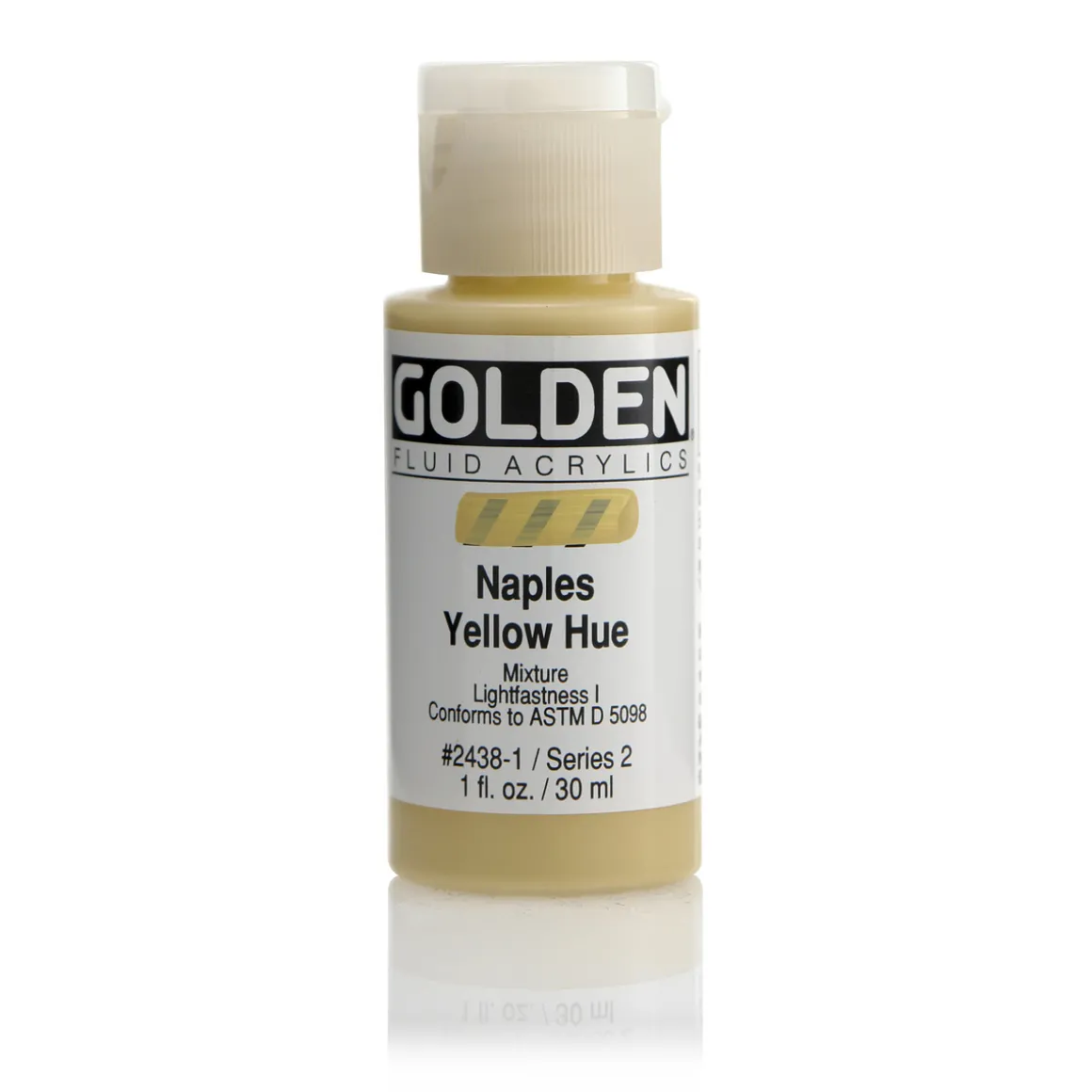 Golden Fluid Acrylics 30 ml - 2438 Naples Yellow hue