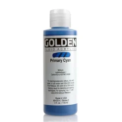Golden Fluid Acrylics 118 ml - 2420 Primary Cyan